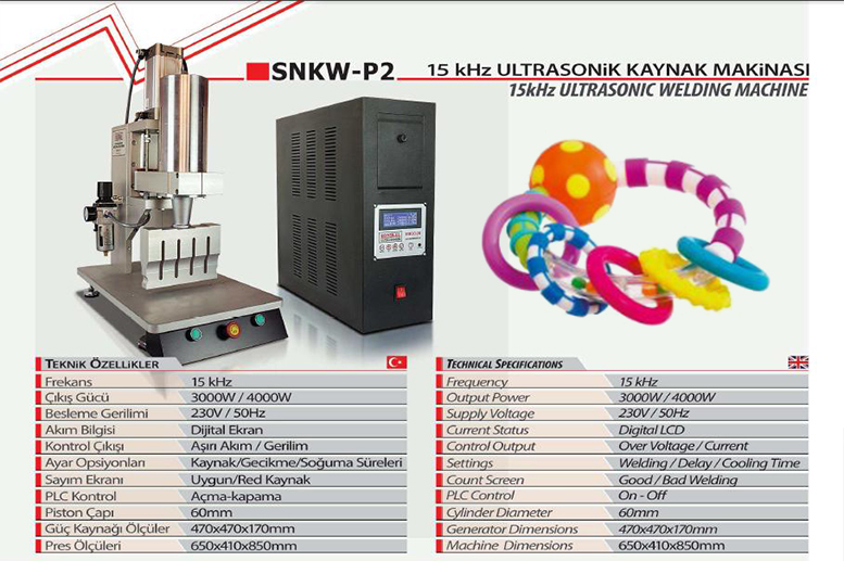 Ultraschall-Kunststoff-Schweißmaschine für Spielzeug-Industrie